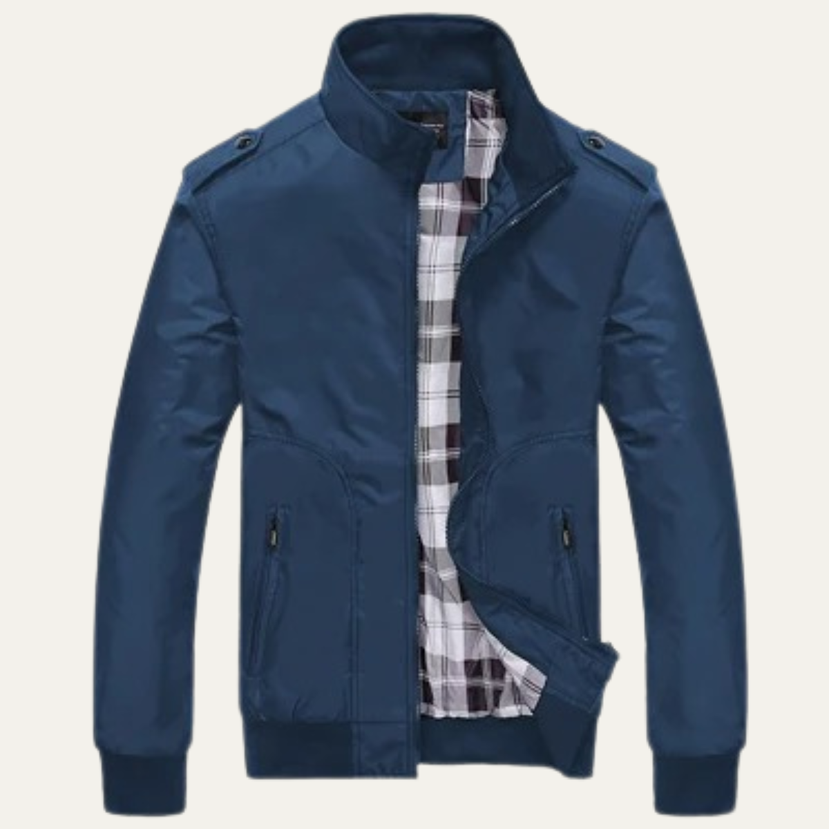 The Firenze Veste bombardier légère à col montant pour homme