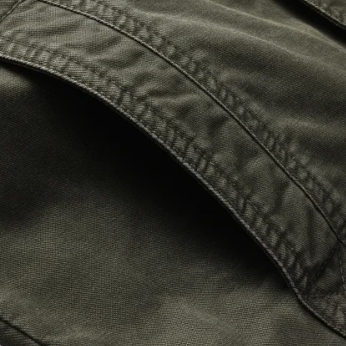 The Aberdeen Veste cargo tendance en coton avec poches pour homme