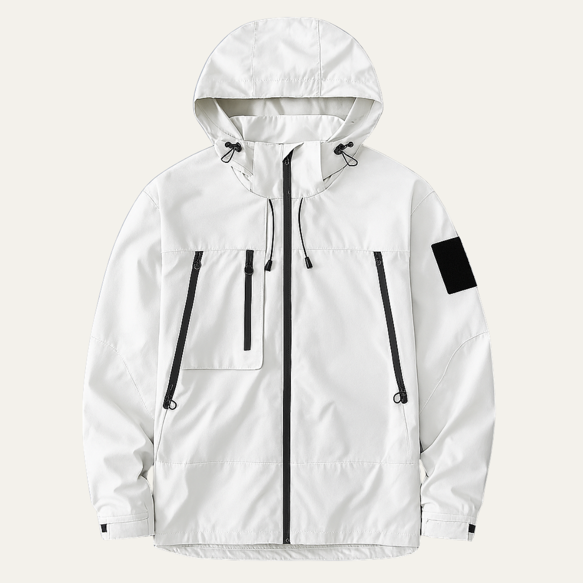 The Seathwaite Coupe-vent imperméable léger – Veste de pluie à capuche pour homme