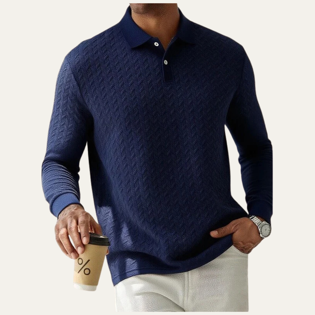 The Battersea – Polo homme en maille légère