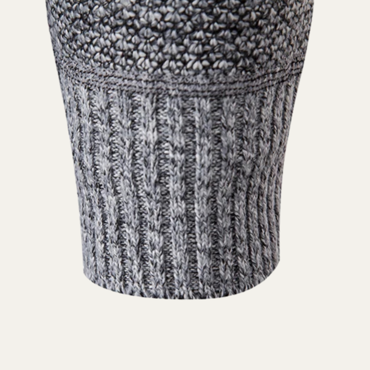 The Viareggio – Veste Tricotée Zippée à Rayures Homme