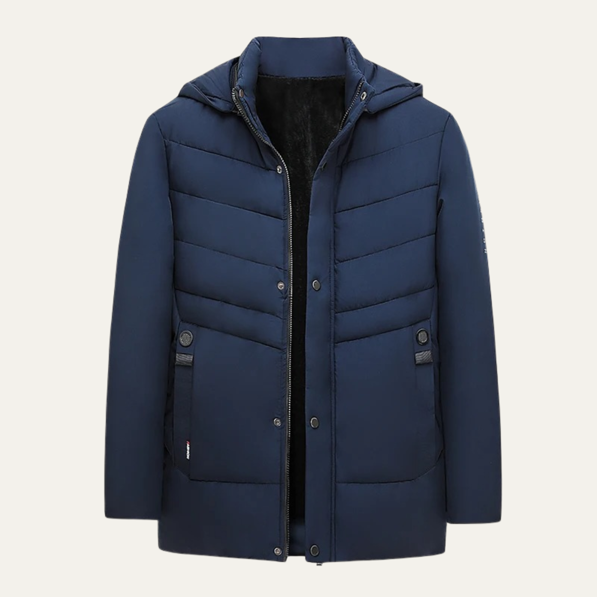 The Davenham Veste matelassée chaude d’hiver à capuche pour homme