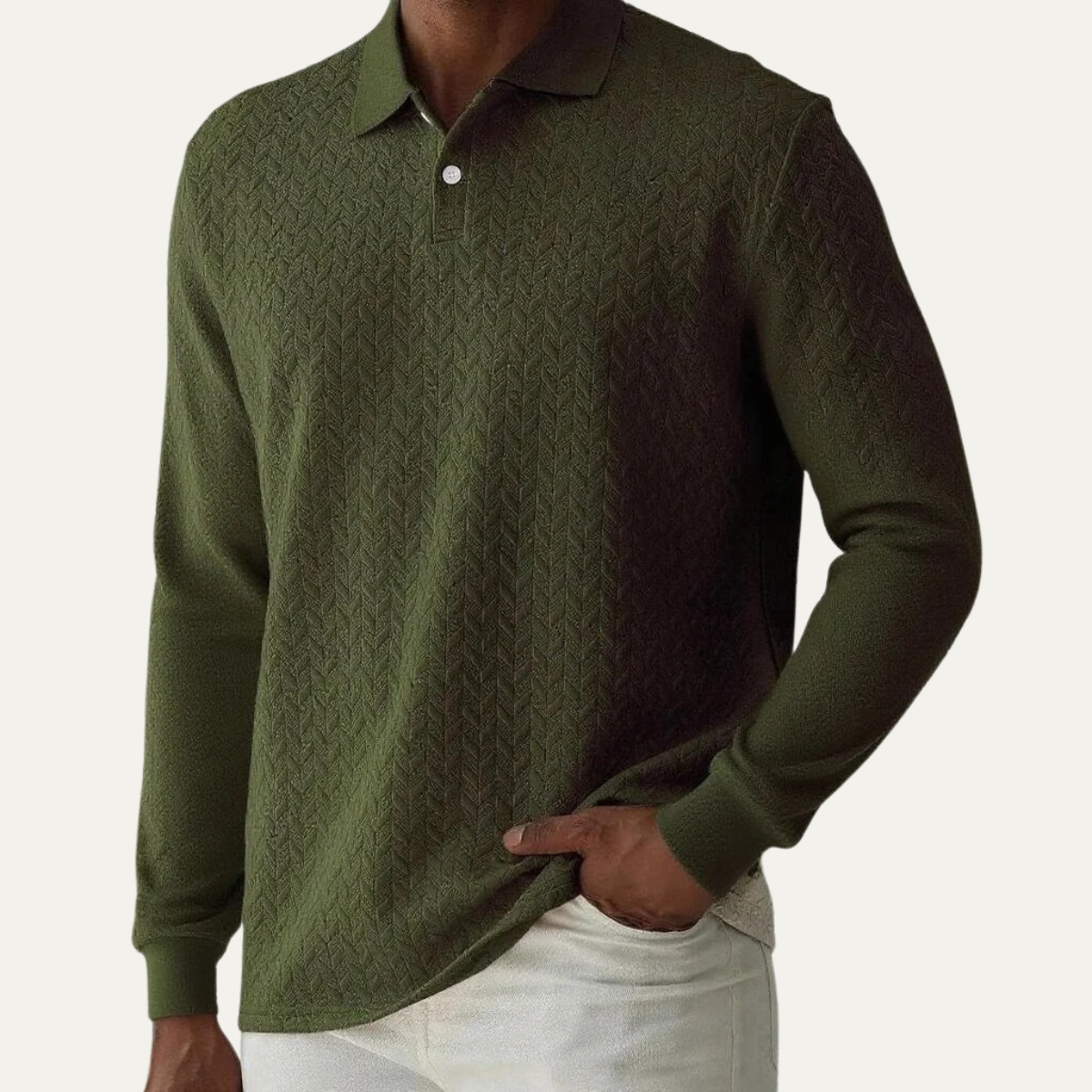 The Argyll – Polo en maille homme casual chic