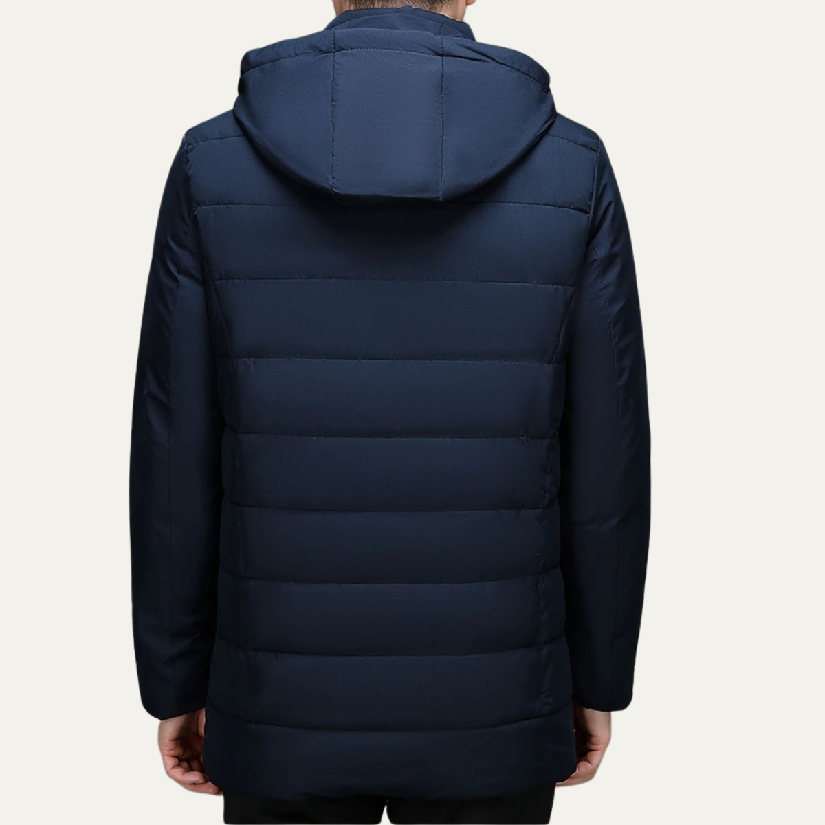 The Davenham Veste matelassée chaude d’hiver à capuche pour homme