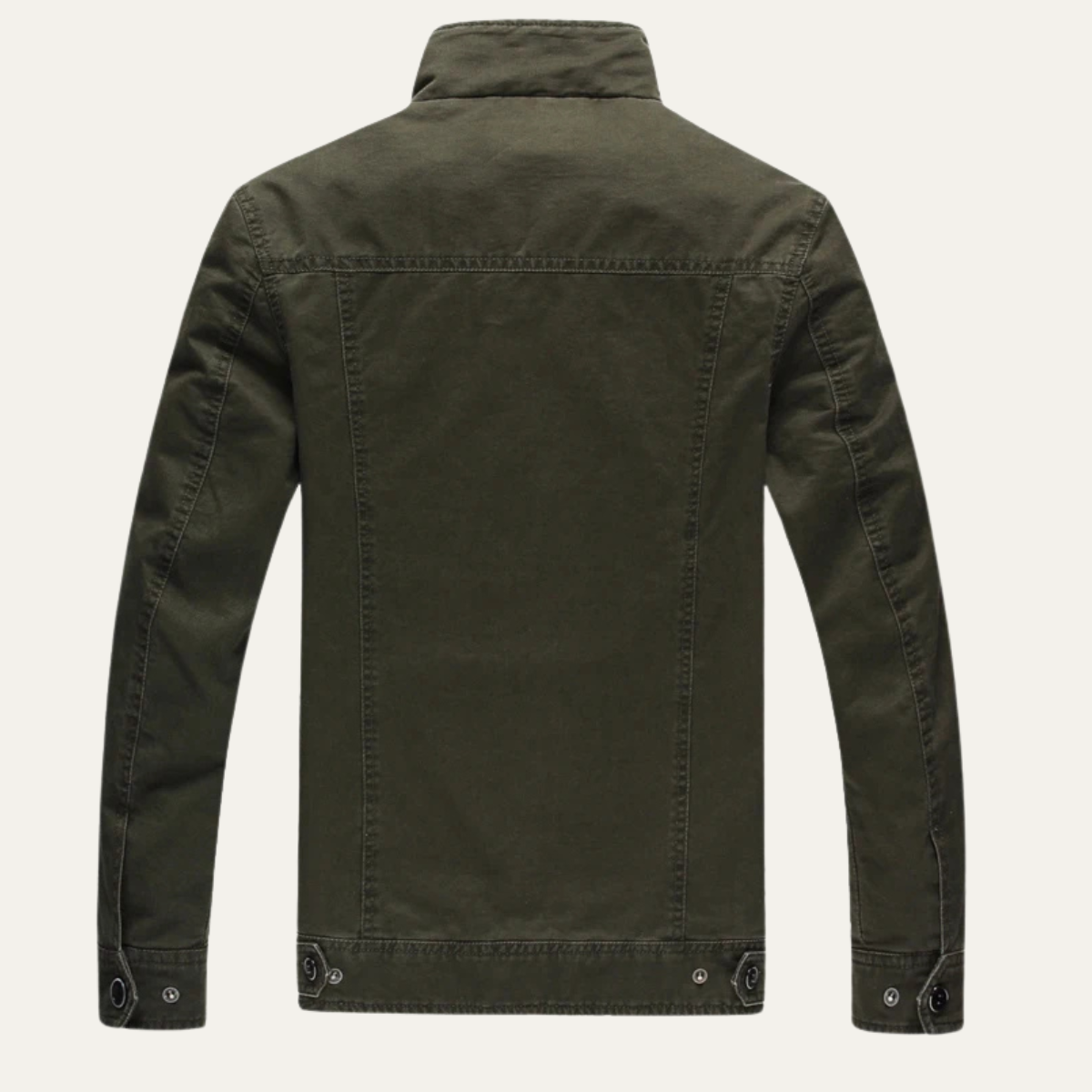 The Capri Veste Cargo pour Homme avec Col Militaire Montant