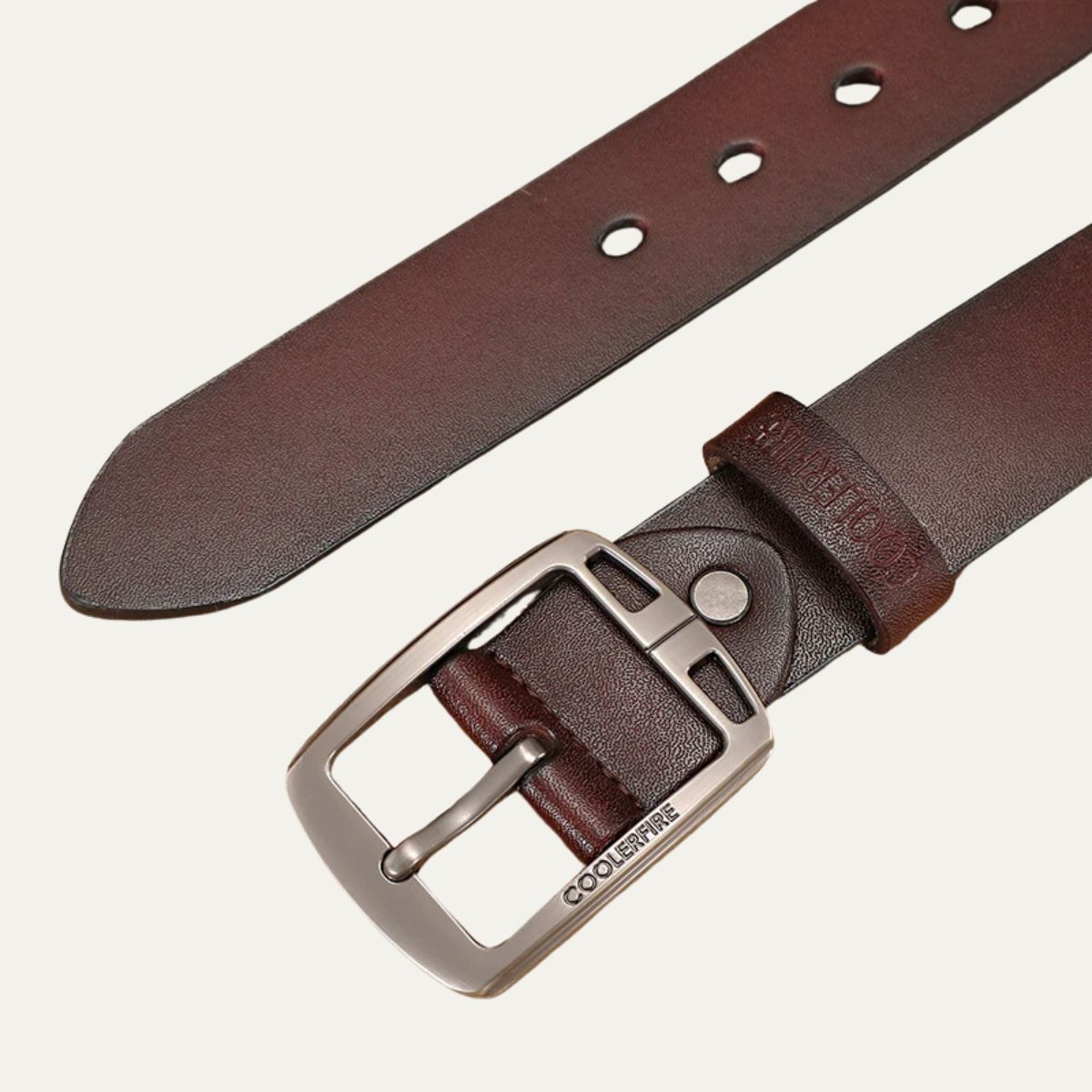 The Hadlow Belt – Cuir de Vache Véritable, Style Vintage Moderne