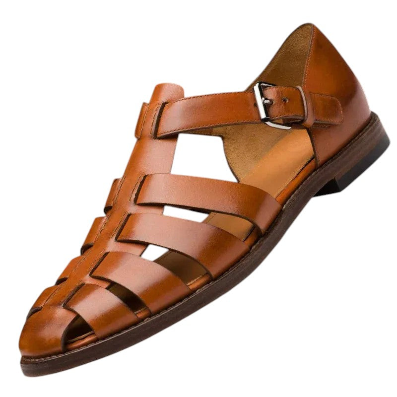 The Canazei Sandales en cuir synthétique pour hommes agréables à porter