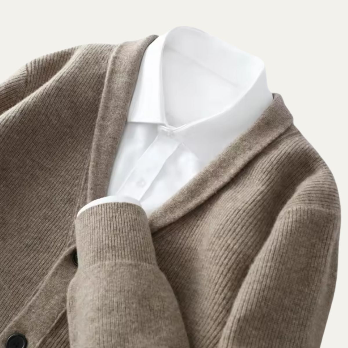 The Marettimo – Cardigan Col V Décontracté Homme