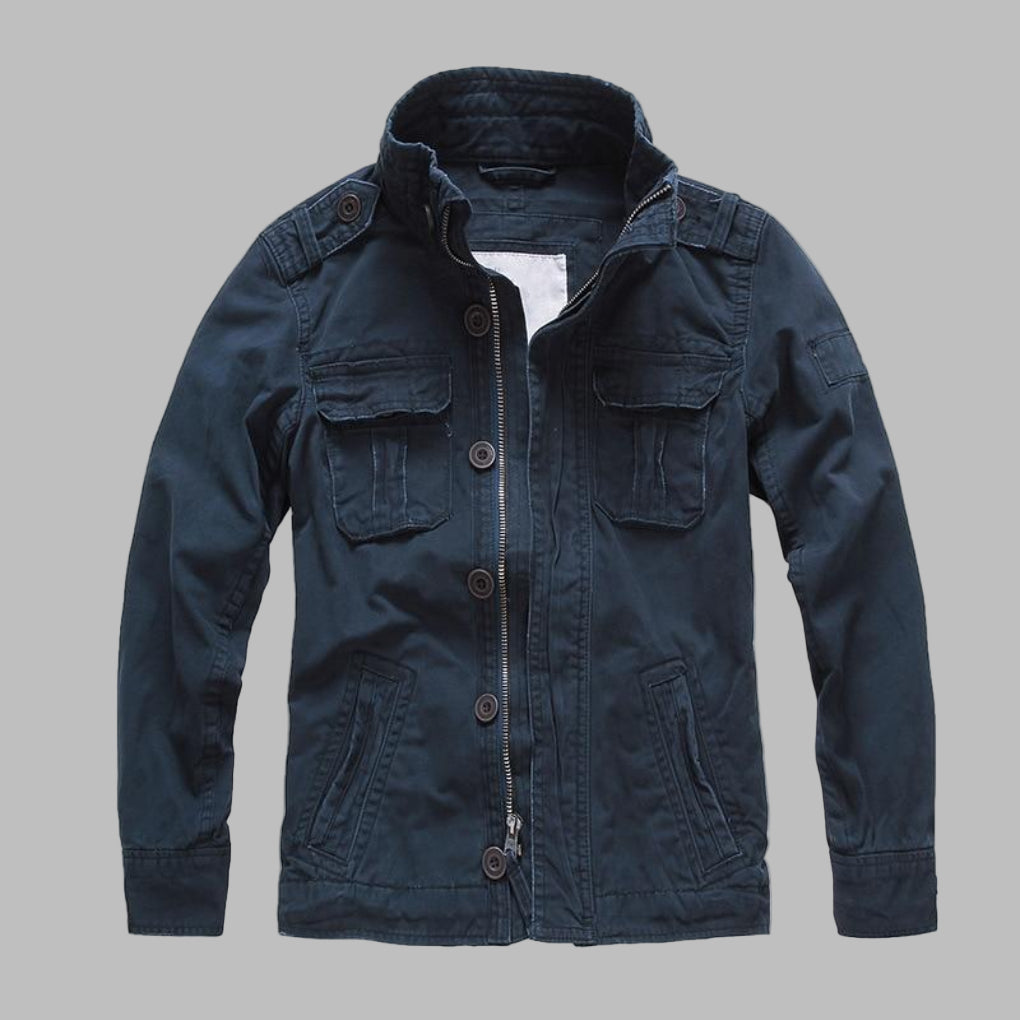 The Caprera Veste légère en coton style militaire décontracté pour homme