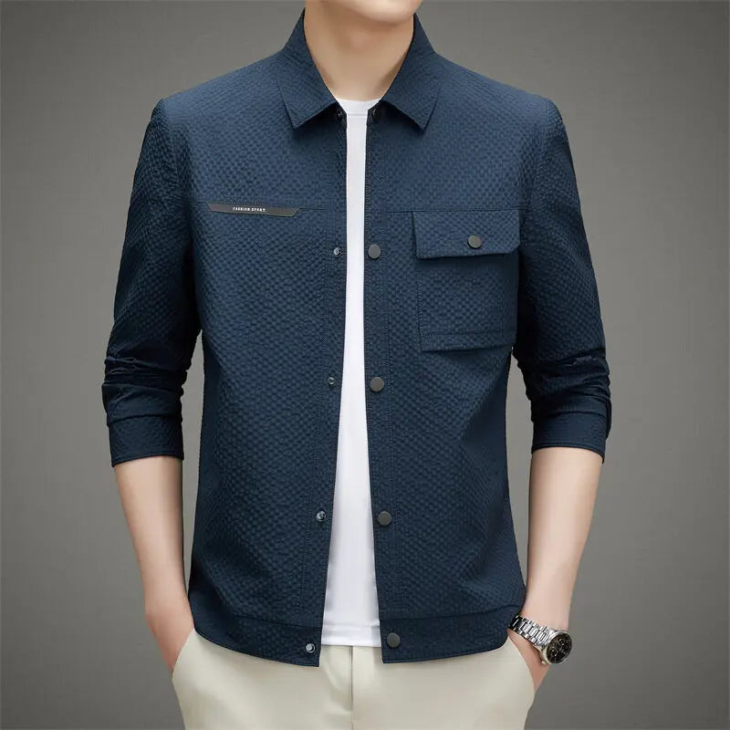 The Eastmere Chemise Veste Classique – Pour Homme avec Poche Poitrine