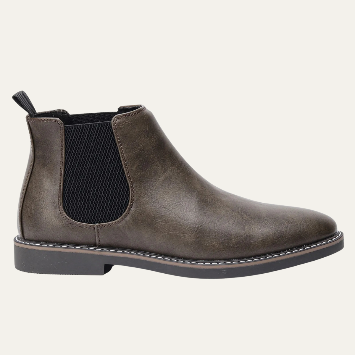 The Anguillara Bottines Chelsea Retro à Enfiler en Cuir pour Homme