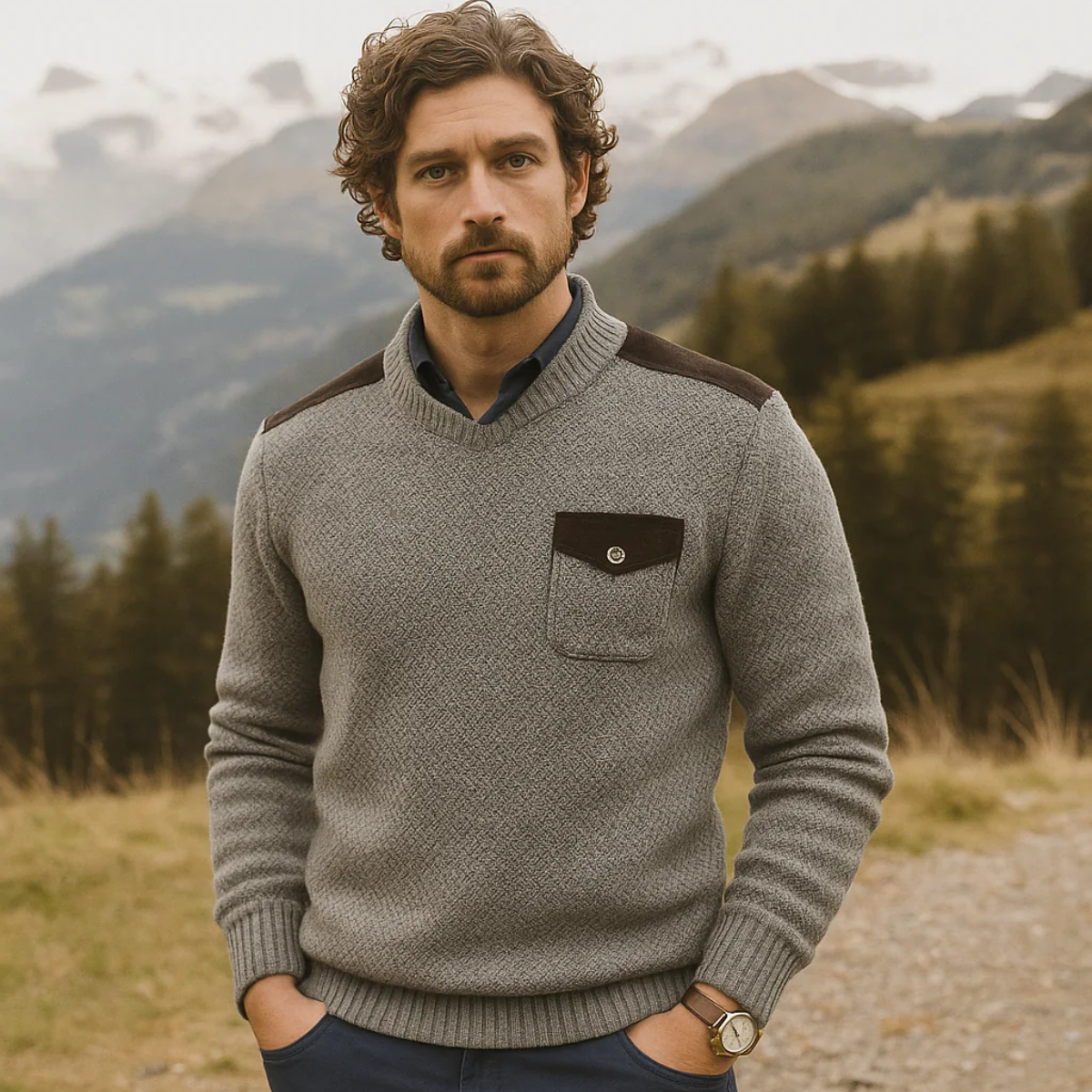 The Highland Pull Luxe pour Homme