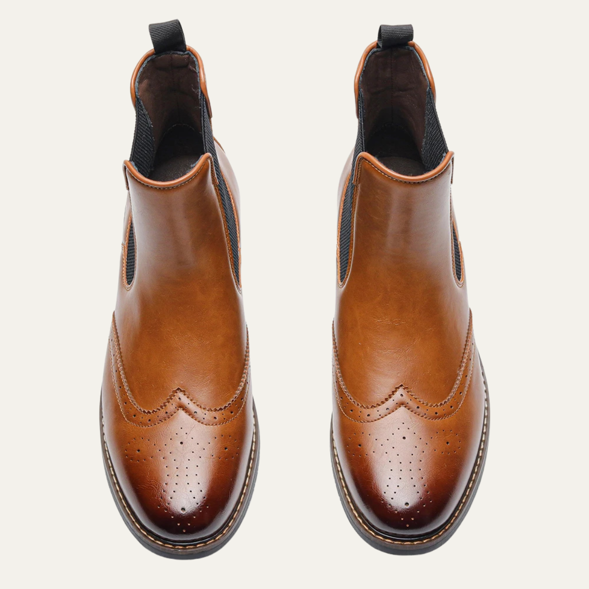 The Margate Bottines Chelsea Classiques en Cuir à Enfiler pour Homme