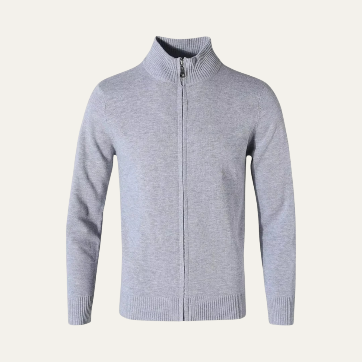 The Bristol Cardigan de luxe en cachemire pour homme Pull en maille zippé