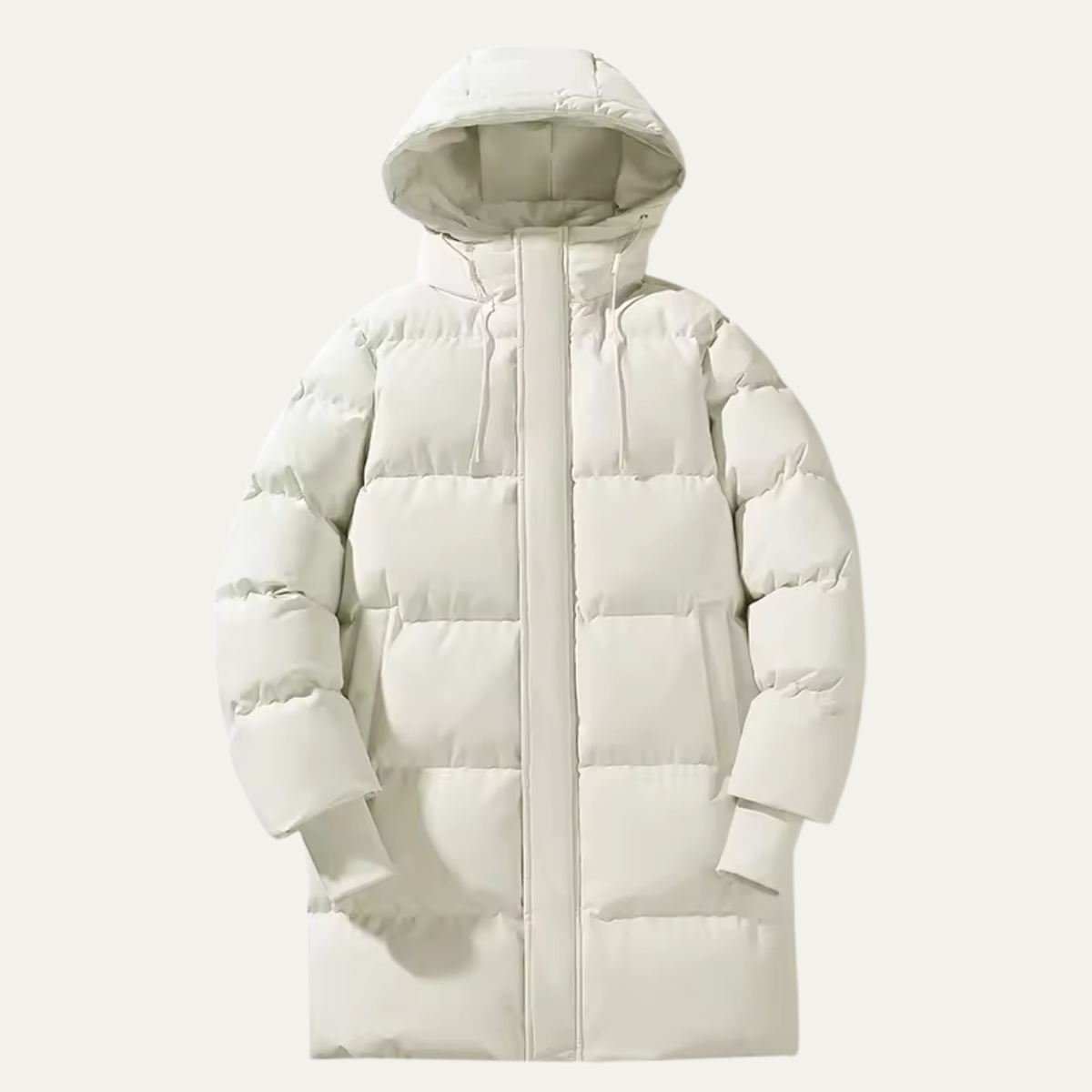 The Aspen Parka matelassée à capuche pour homme – Longue, imperméable, rembourrée, multiples poches