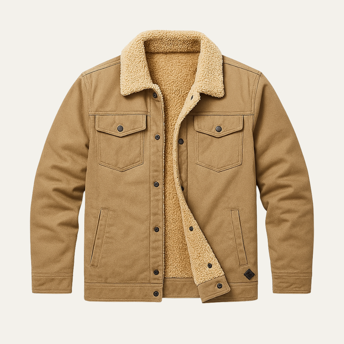 The Vancouver Veste d'extérieur doublée en polaire pour homme - Moderne et chaude