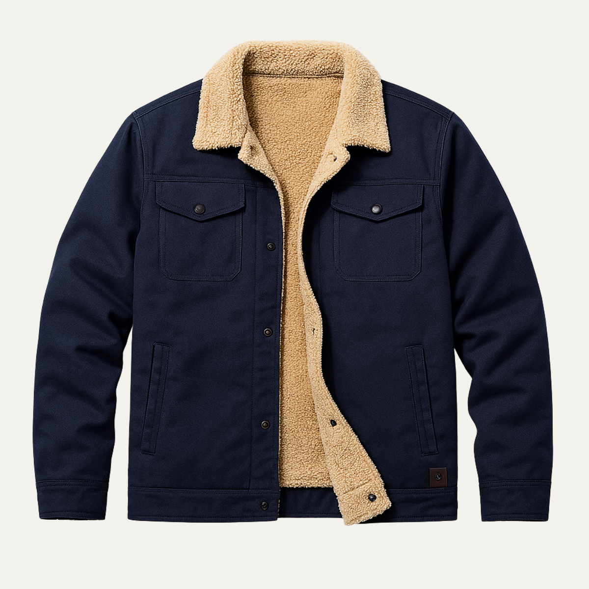 The Vancouver Veste d'extérieur doublée en polaire pour homme - Moderne et chaude
