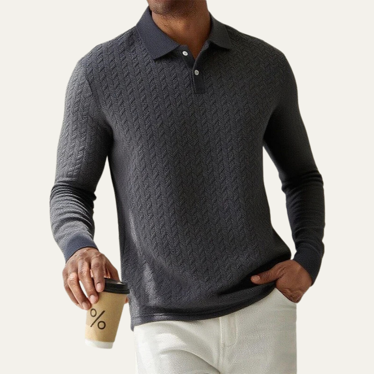 The Battersea – Polo homme en maille légère