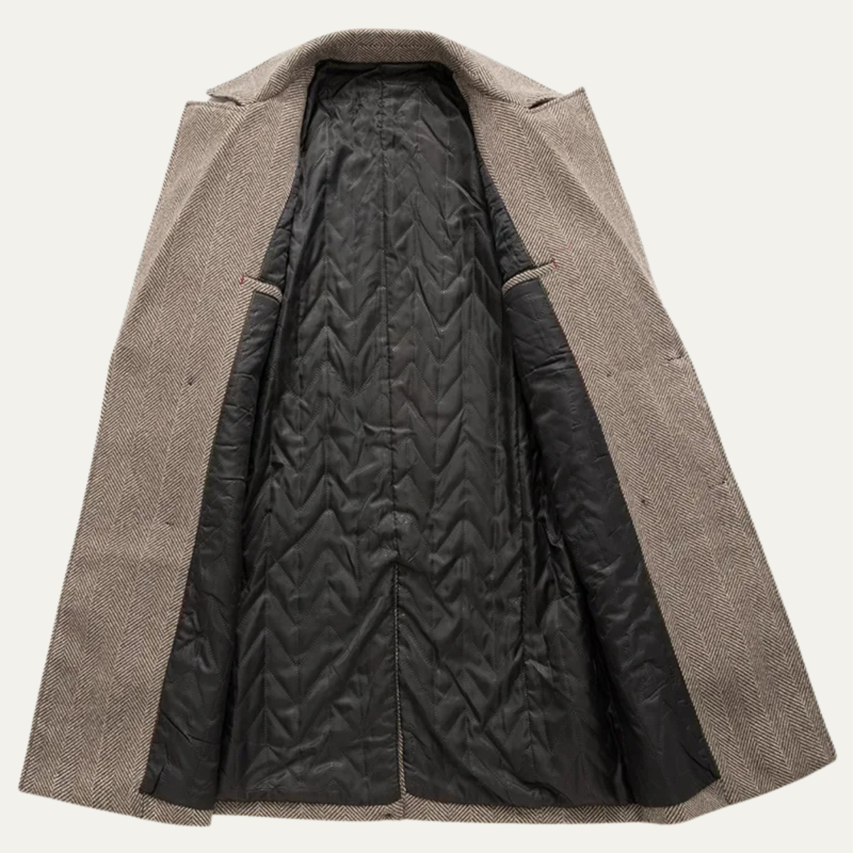 The Cambridge Manteau tendance slim fit en laine mélangée pour homme