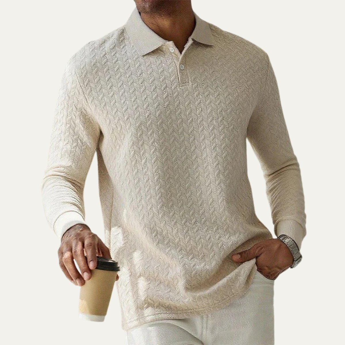 The Battersea – Polo homme en maille légère