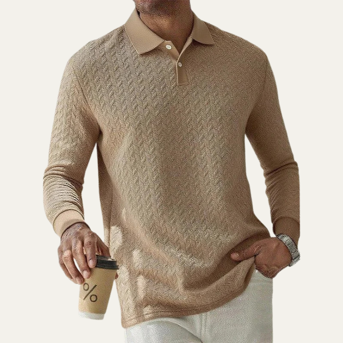 The Battersea – Polo homme en maille légère