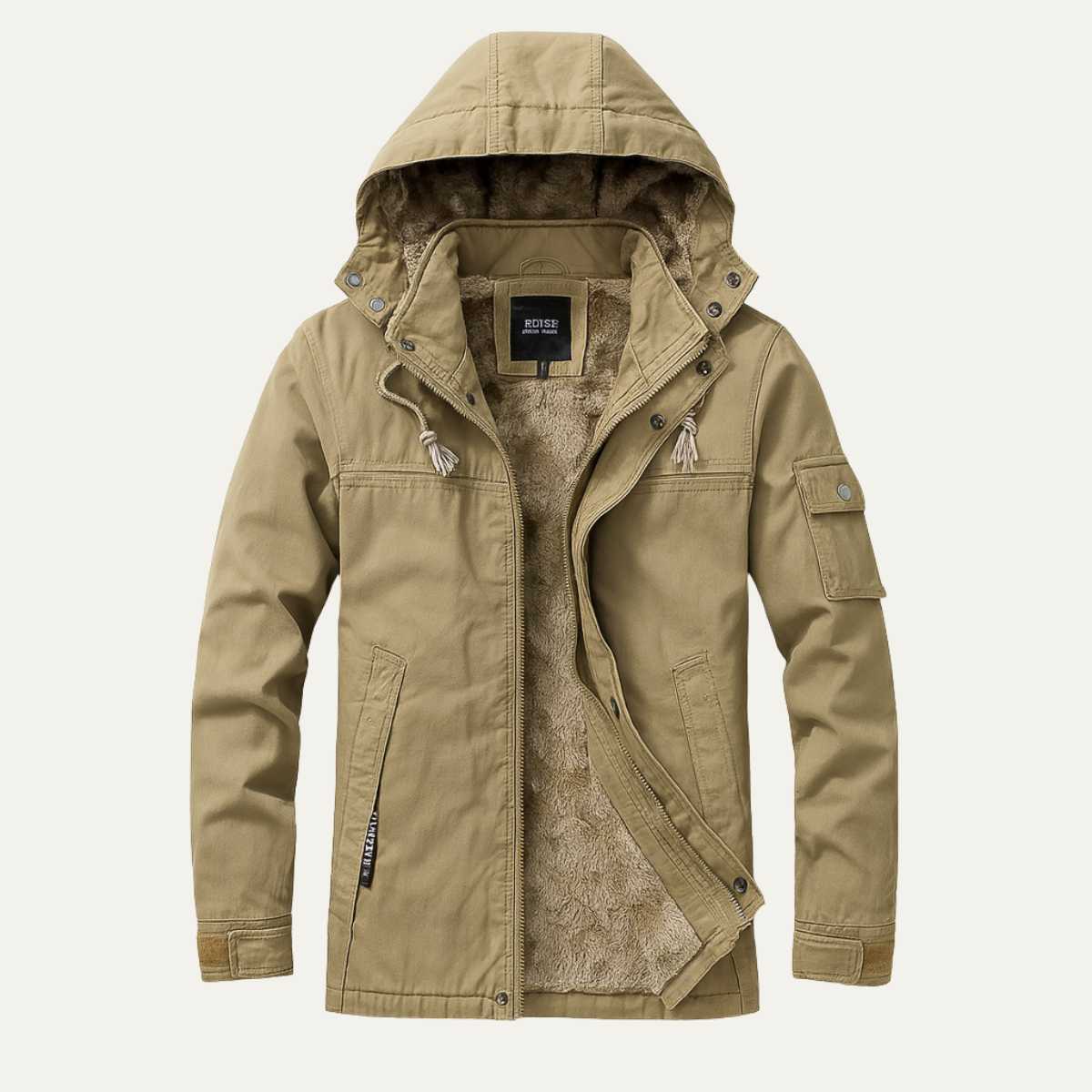 The Zermatt Veste parka d’hiver moderne avec capuche pour homme – Édition limitée 2025