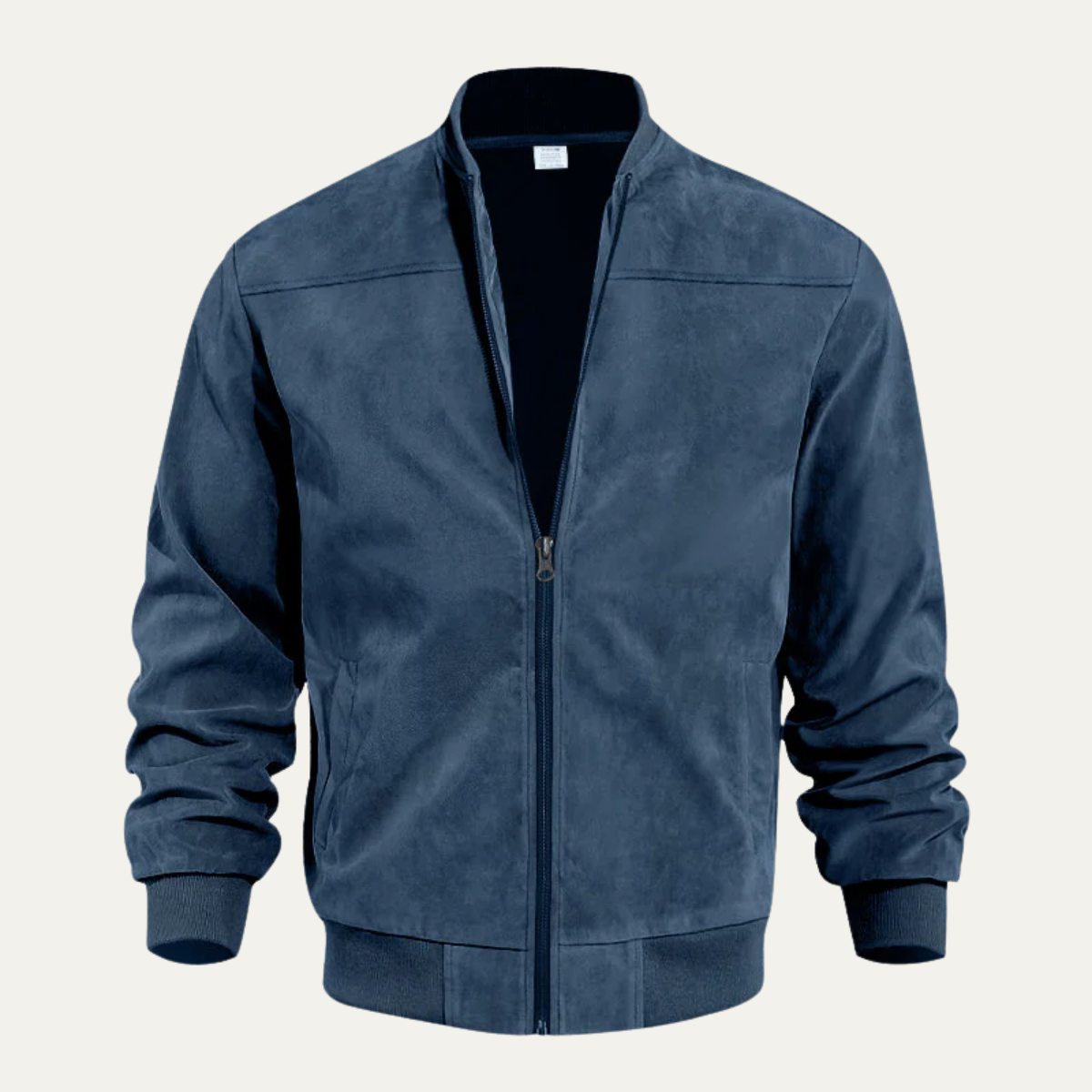 The SoHo Blouson aviateur vintage décontracté en daim pour homme