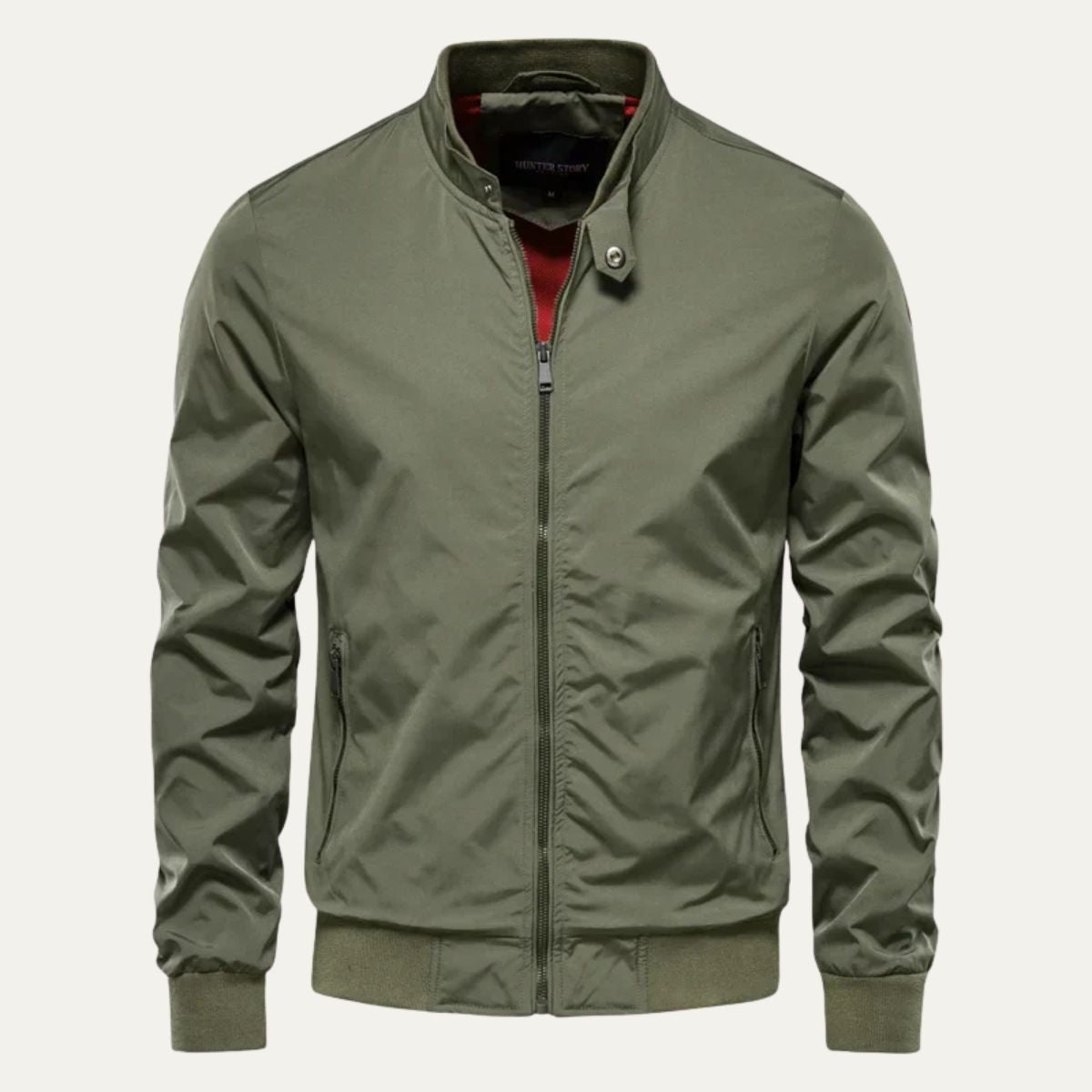 The San Babila Veste bomber légère à fermeture éclair pour homme
