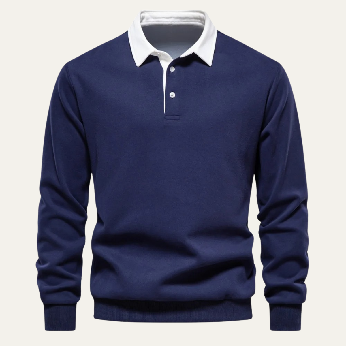 The Marlowe – Pull à col polo pour homme casual chic