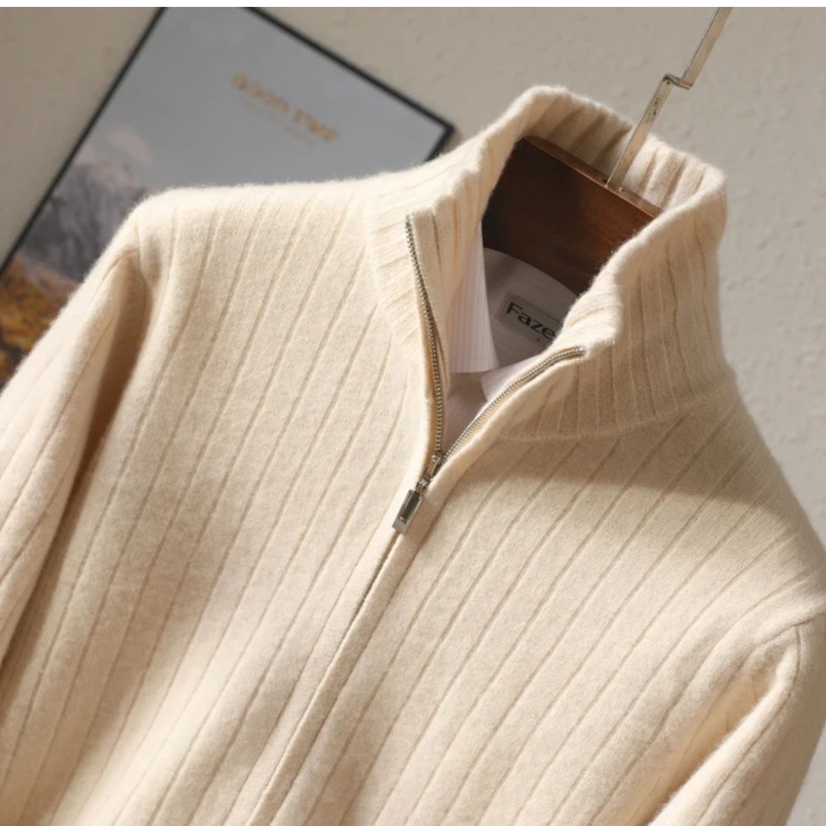 The Mayfair Veste 100 % laine mérinos pour homme