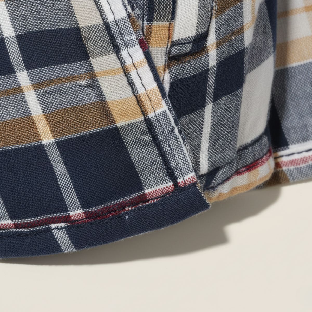 The Cinque Terre Veste d'hiver décontractée à carreaux avec doublure en polaire et capuche pour homme