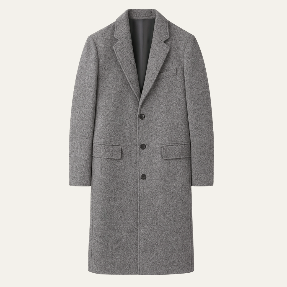 The Chesham Manteau long d’hiver décontracté pour homme