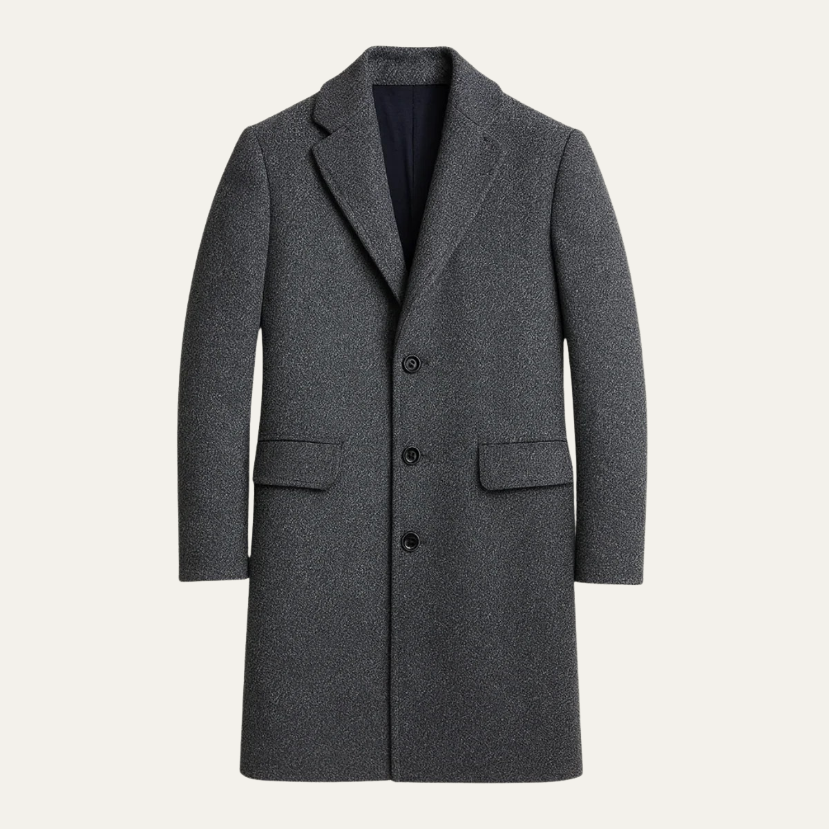 The Glastonbury Manteau long classique et élégant d’hiver pour homme