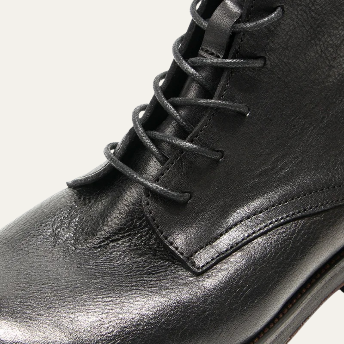 The St Davids Bottes Décontractées Rétro à Lacets en Cuir pour Homme