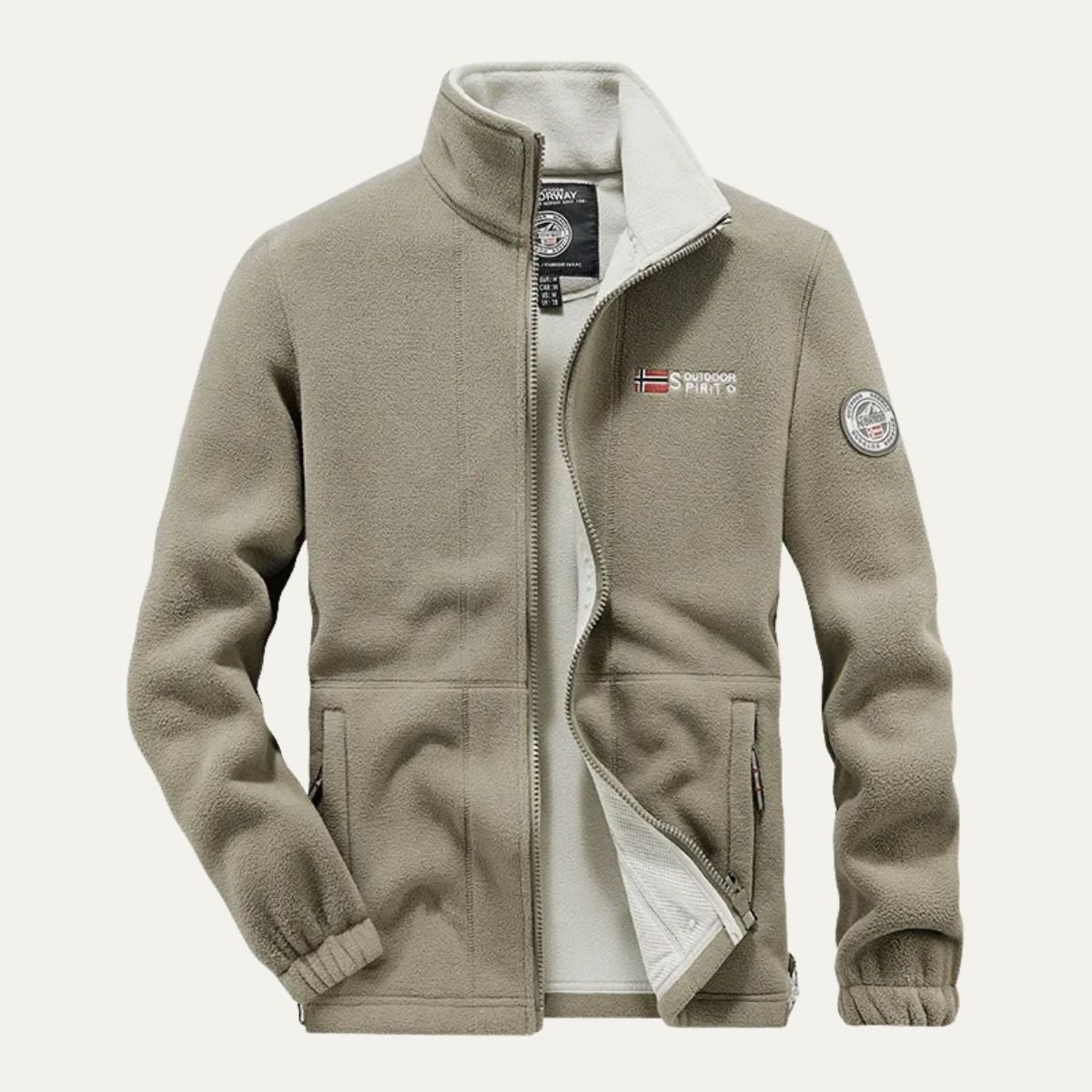 The Oslo Veste d'extérieur chaude doublée en polaire pour homme