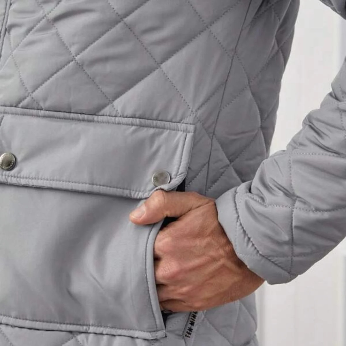 The Cotswolds Veste matelassée chaude d’hiver pour homme