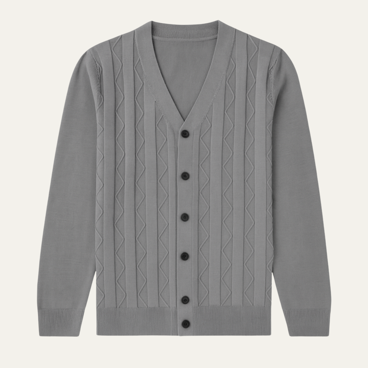 The Paisley Cardigan Tricot Léger à Col V pour Homme