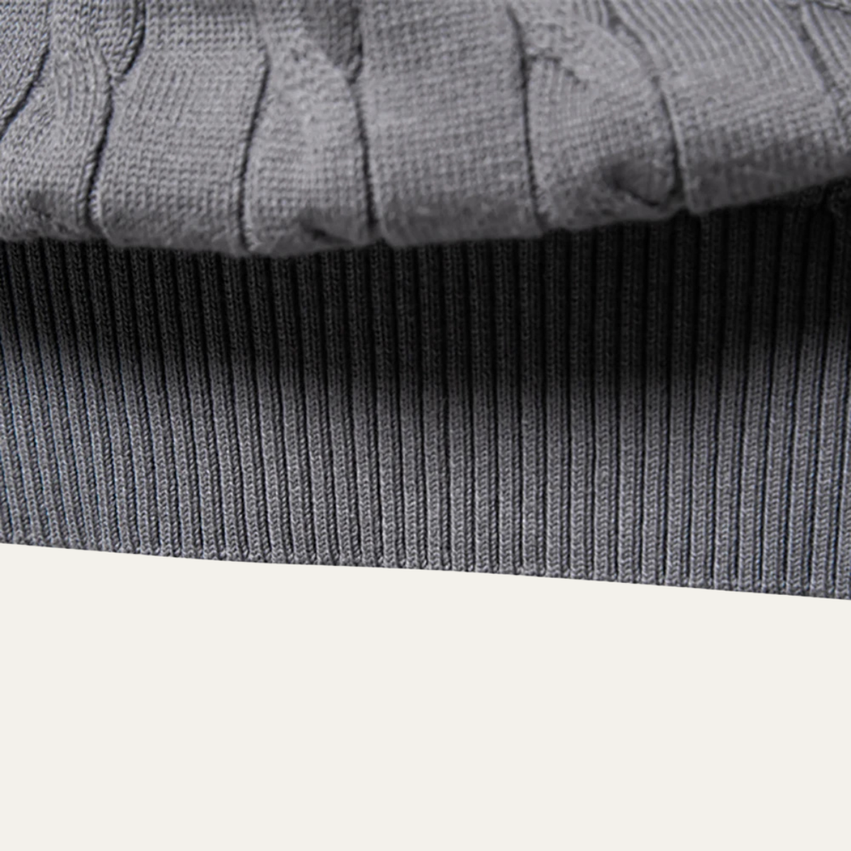 The Carmarthenshire – Pull homme col rond style élégant