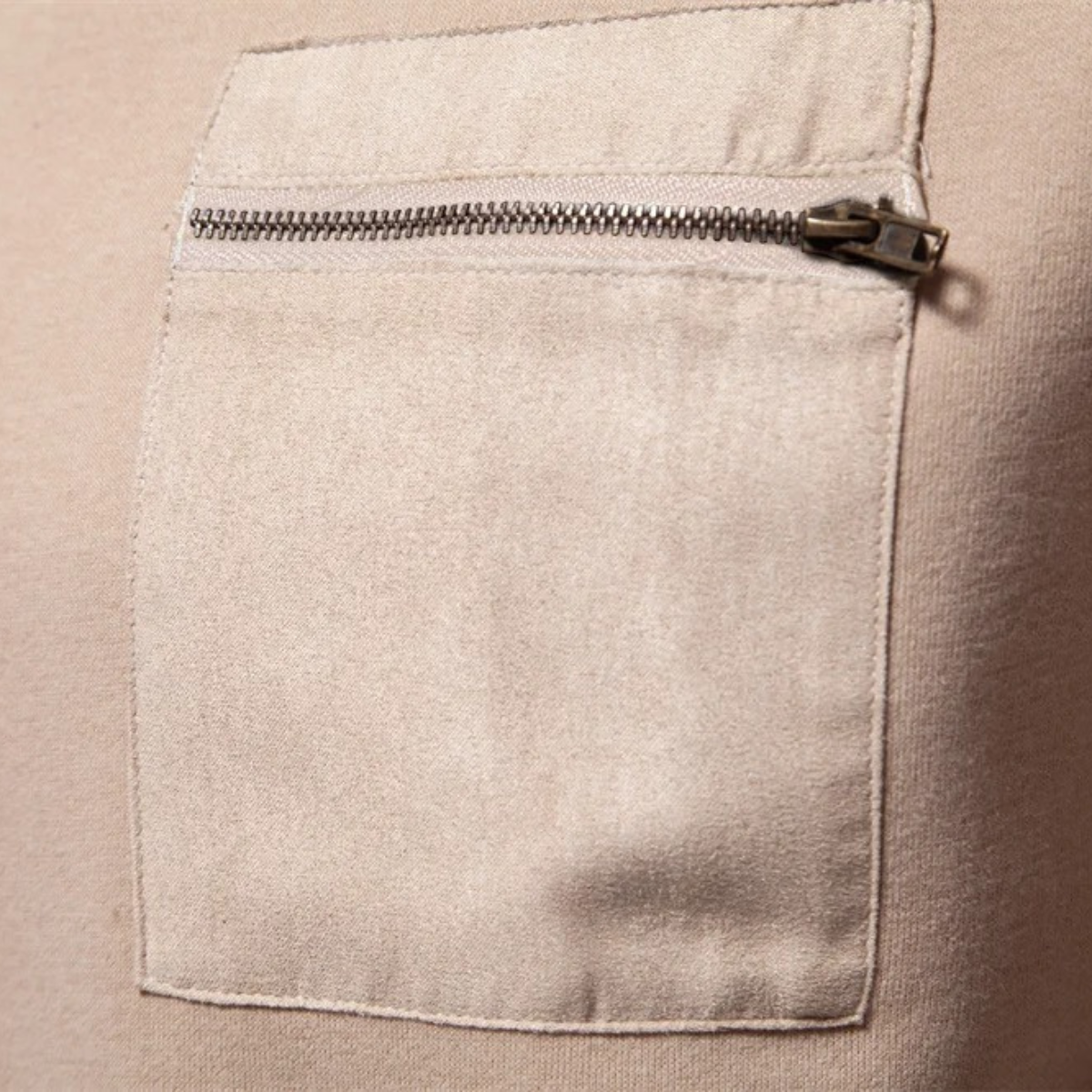 The Glasgow – Sweatshirt Homme avec Poche Zippée