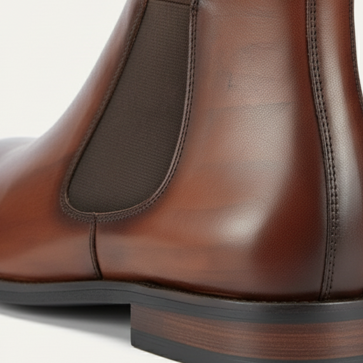 The Kirkwall Bottines Chelsea Élégantes en Cuir Poli pour Homme