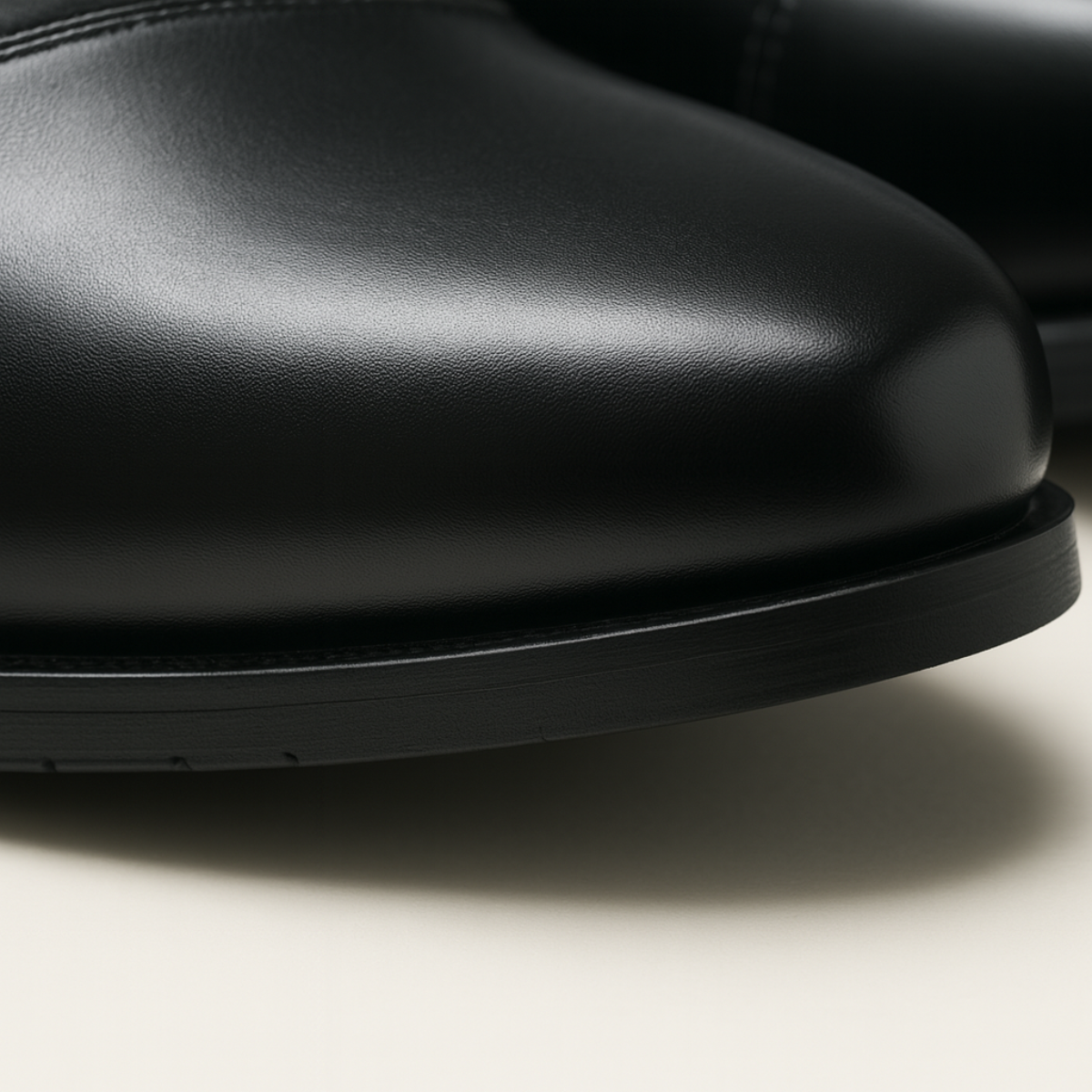 The Paisley Bottines Chelsea modernes en cuir poli pour hommes, à lacets