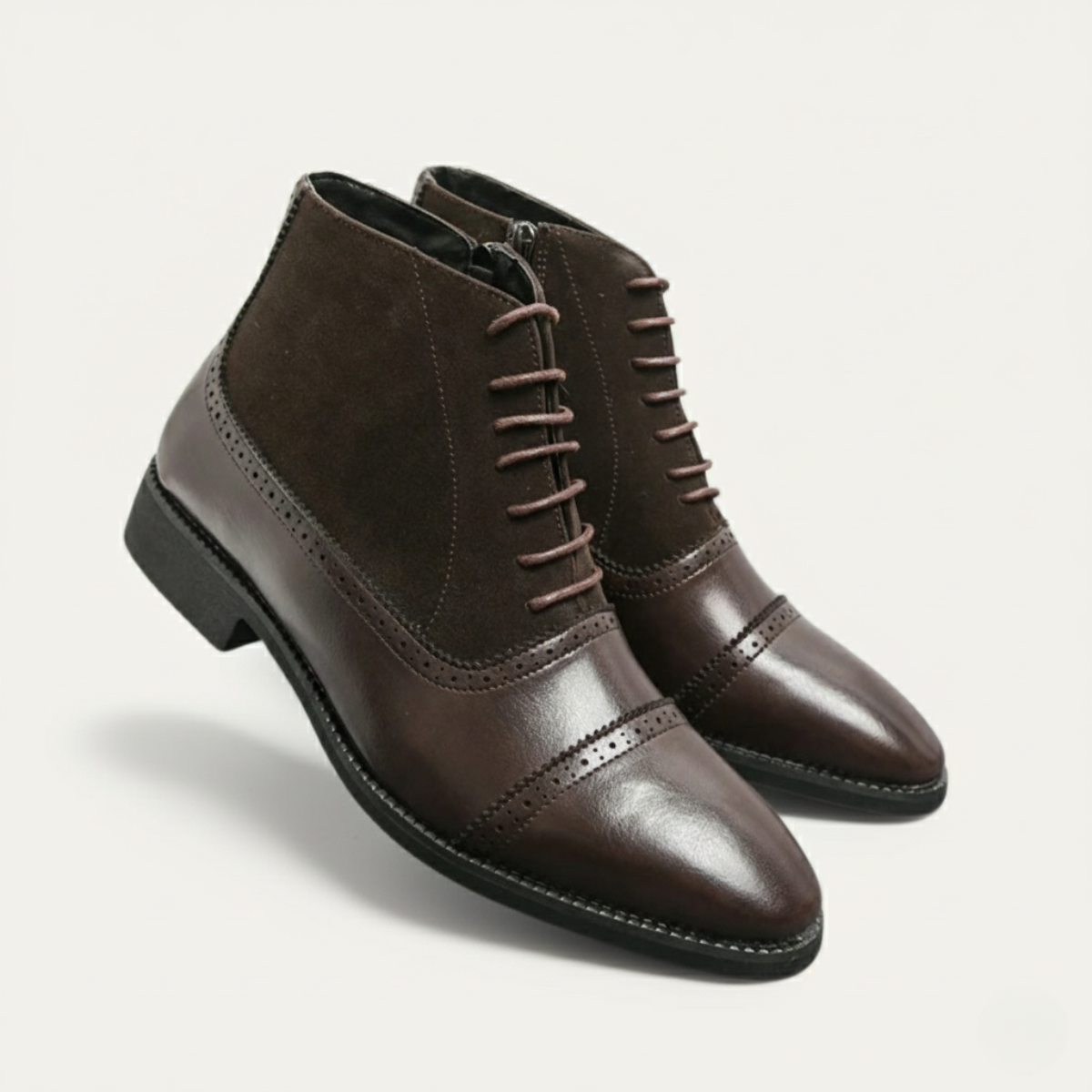 The Thistlewood Bottines Chelsea Élégantes en Cuir pour Homme