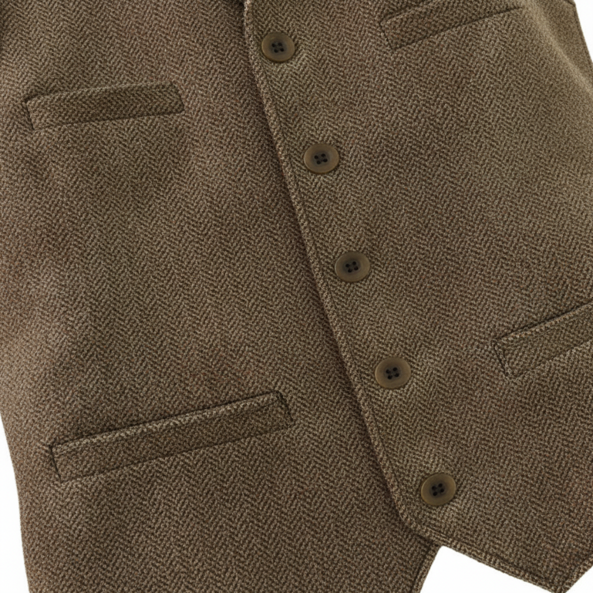 The Westminster Gilet formel vintage en tweed pour homme