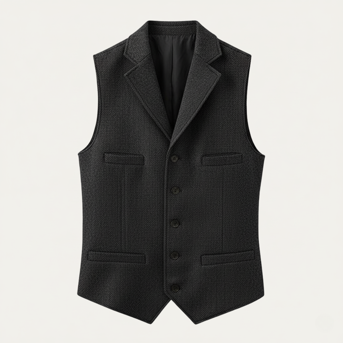 The Westminster Gilet formel vintage en tweed pour homme