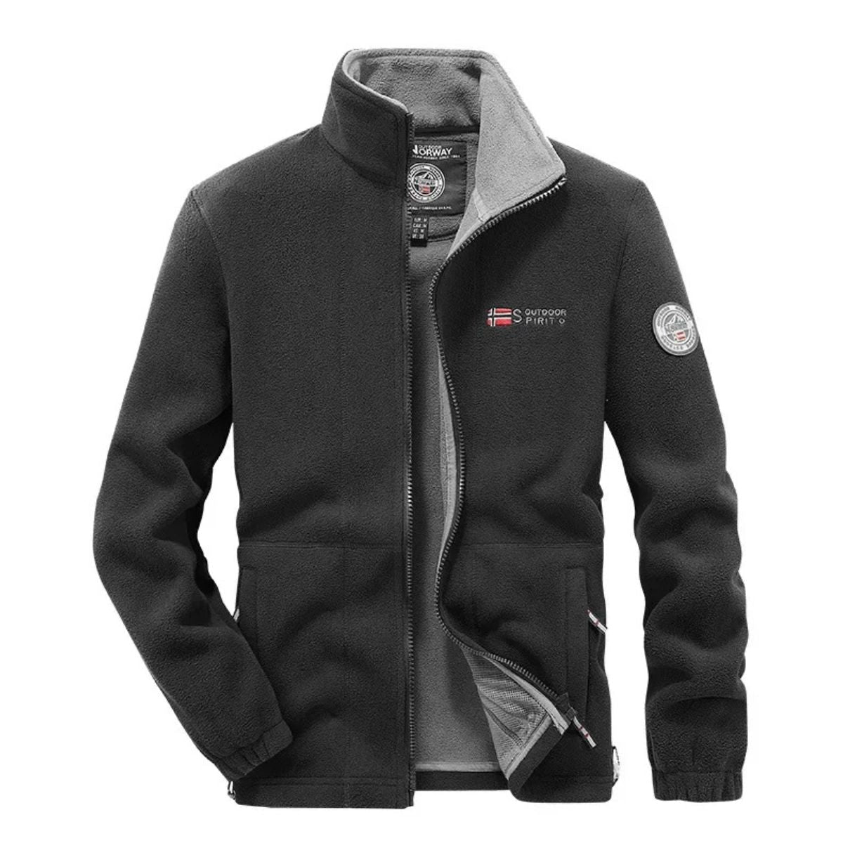 The Oslo Veste d'extérieur chaude doublée en polaire pour homme