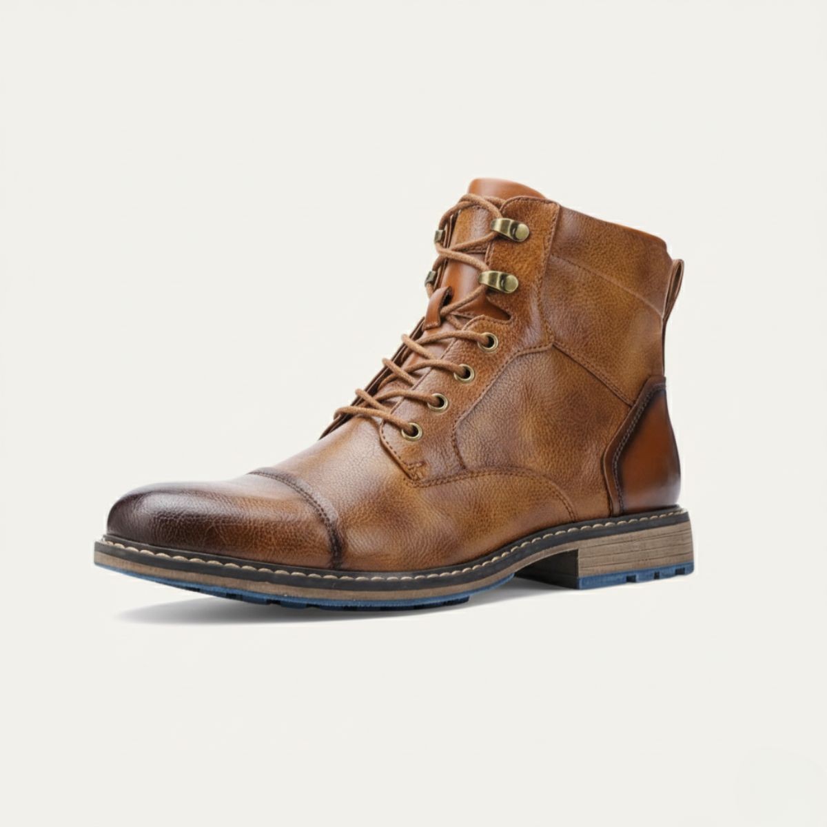 The Derbyshire Bottes en Cuir d’Aventure Robustes pour Homme