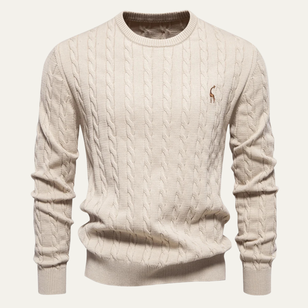 The Carmarthenshire – Pull homme col rond style élégant