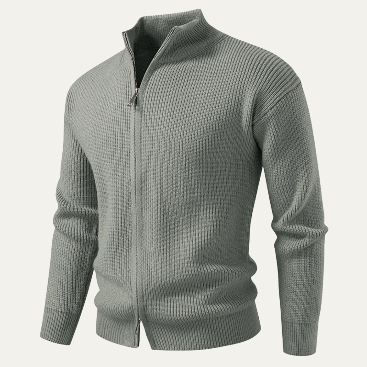 The Lothian – Pull Zippé Col Montant Homme