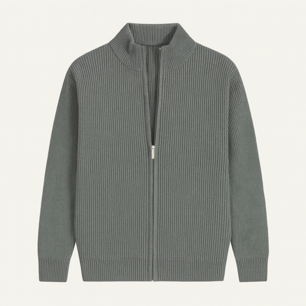 The Lothian – Pull Zippé Col Montant Homme