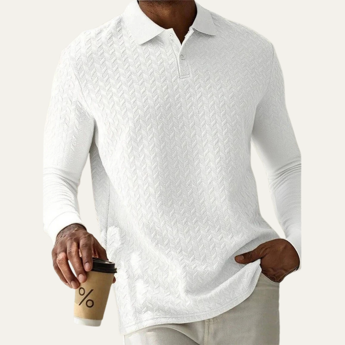 The Argyll – Polo en maille homme casual chic